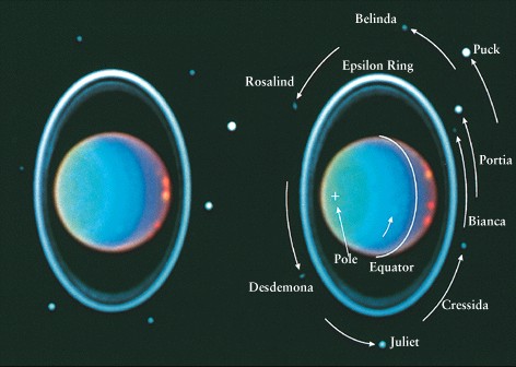 NASA releases new images of Uranus which could unravel mystery about planet  | Science & Tech News | Sky News