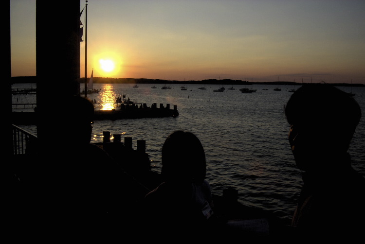 Thursday evening on the terrace